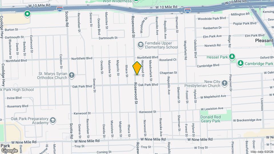 23850 Rosewood St, Unit 3026 Map and Location Details