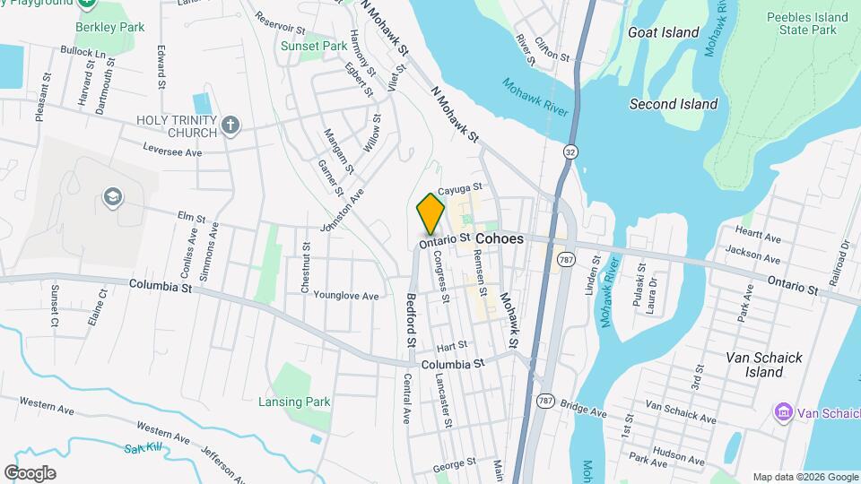 Cohoes Redevelopment Assoc Map and Location Details