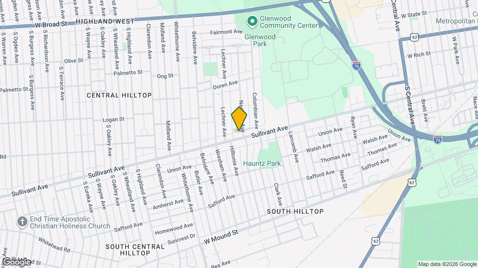 1964 Sullivant Ave Map and Location Details