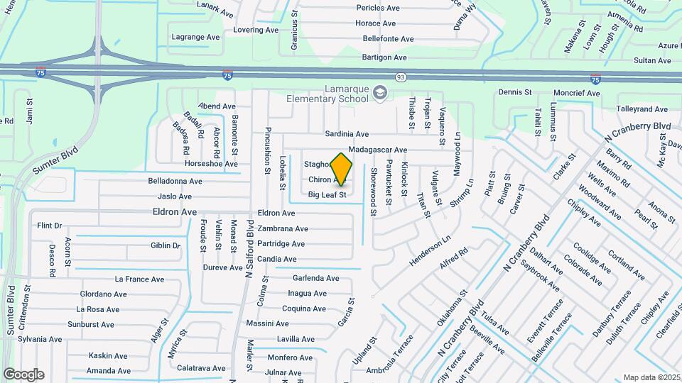 3616 Spinner Ave Map and Location Details