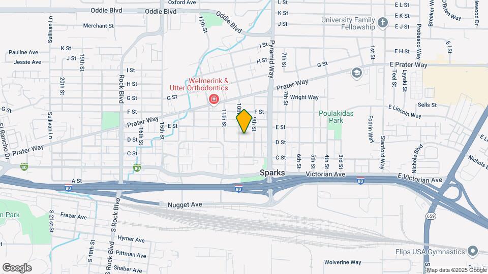 412 10th St Map and Location Details