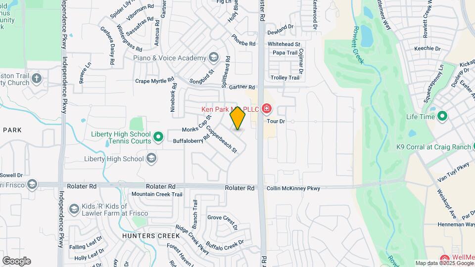 7823 Hoxie Ln Map and Location Details