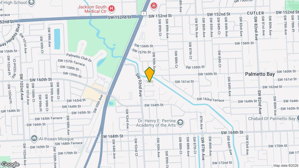 9047 SW 161st Terrace Map and Location Details