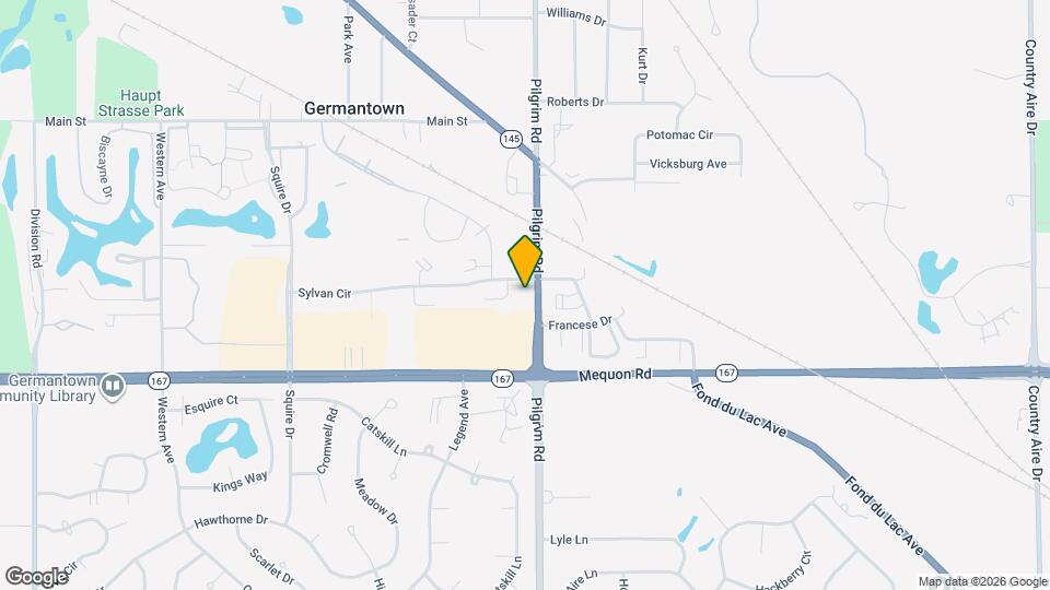 W156N11357 Pilgrim Rd, Unit Condo Unit Map and Location Details