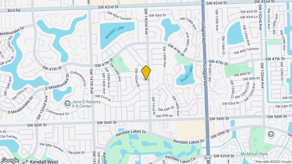 14215 SW 50th St, Unit 1 Map and Location Details