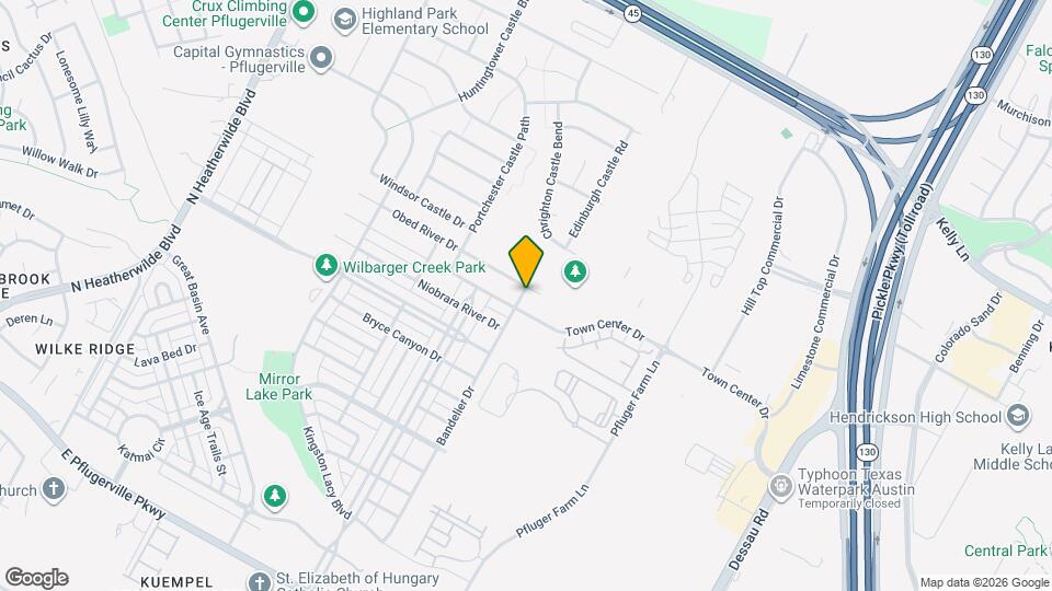 18708 Obed River Dr Map and Location Details