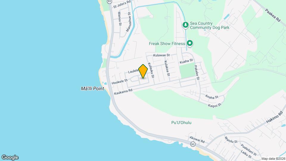 87-925-925 Hookele Pl Map and Location Details