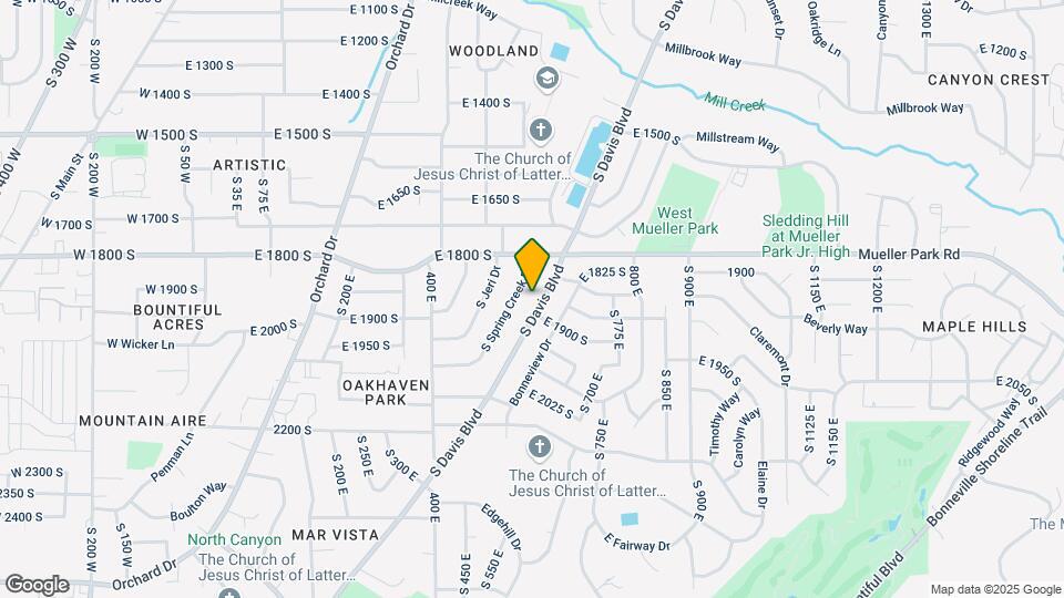 1866 S Davis Blvd Map and Location Details