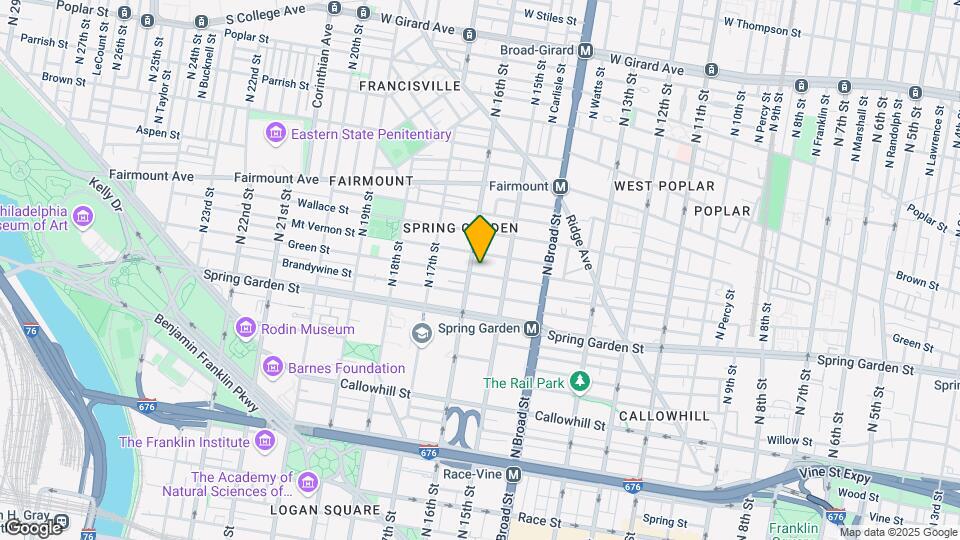 1527 Green St Map and Location Details