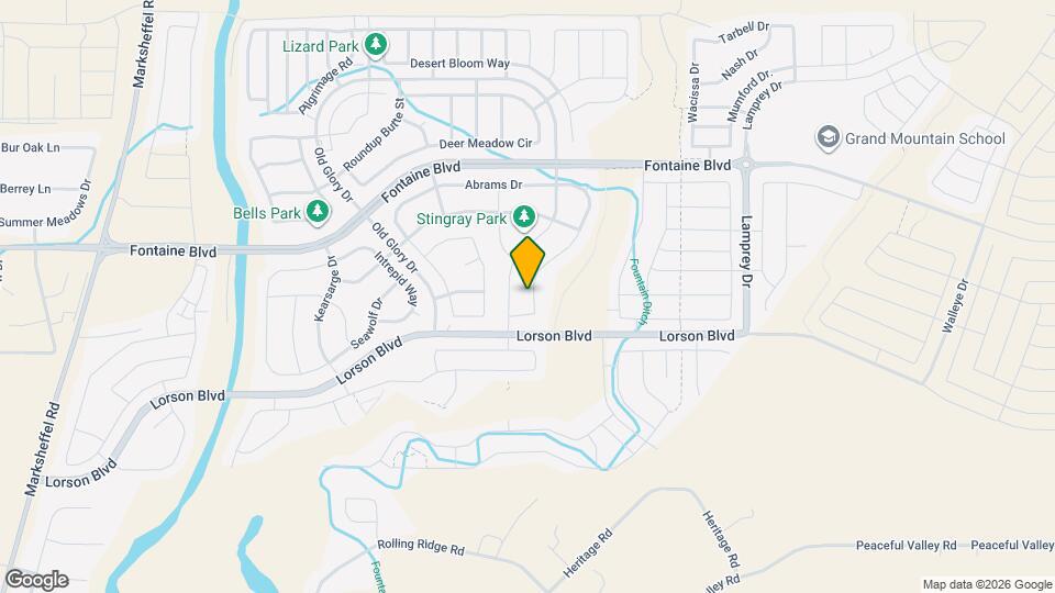 10681 Abrams Dr Map and Location Details