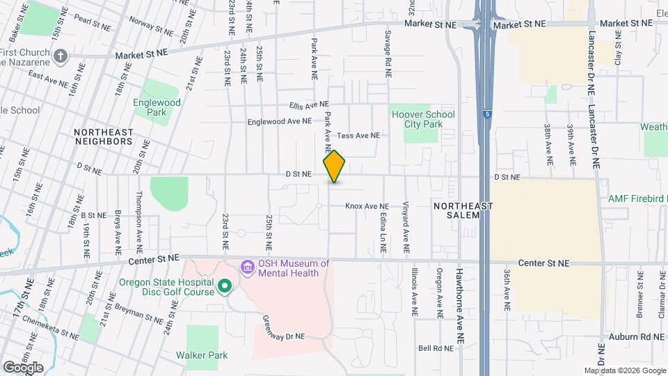 962 Park Ave NE Map and Location Details