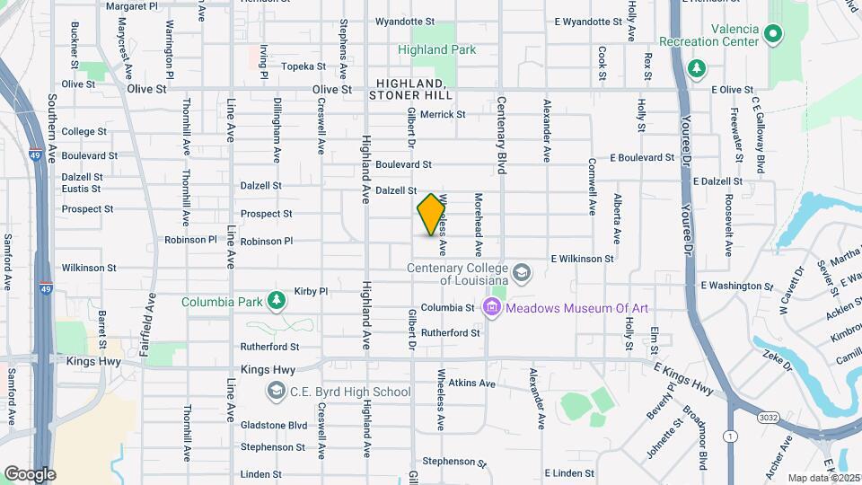 315 Robinson Pl Map and Location Details
