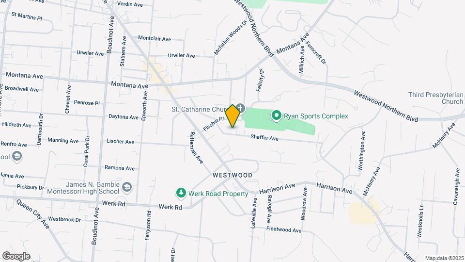 2854 Shaffer Ave Map and Location Details