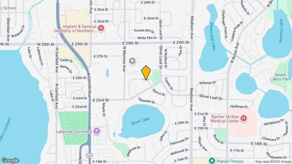 2481 Nyssa Dr Map and Location Details