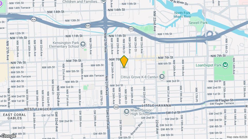 2461 NW 5th St Map and Location Details
