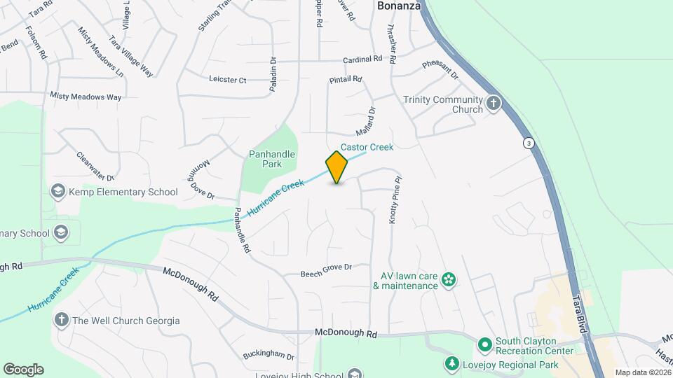 10784 Knotty Pine Pl Mapa y Detalles de la Ubicación