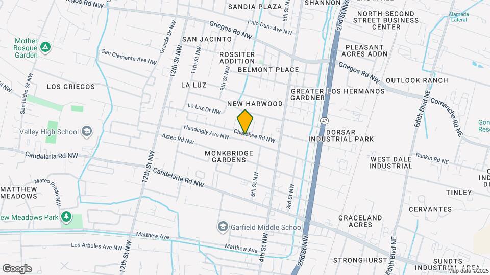 519 Headingly Ave NW Map and Location Details