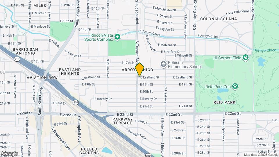 2510 E Eastland St Map and Location Details