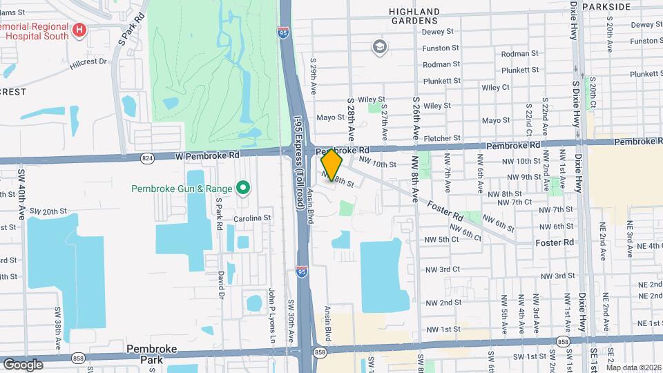 1041 NW 7th Ct Map and Location Details
