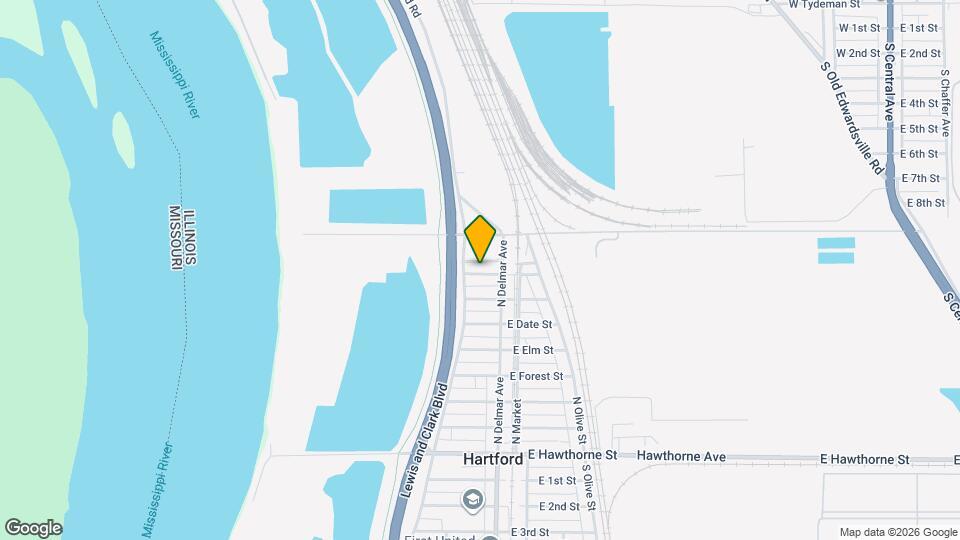 117 W Birch St Map and Location Details