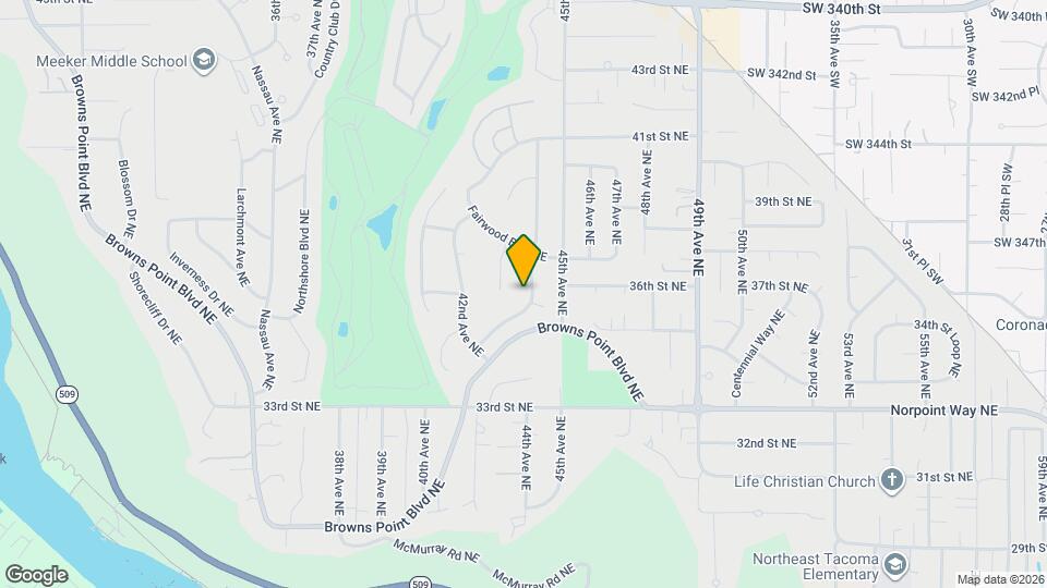 3524 Broadmoor Dr NE Map and Location Details