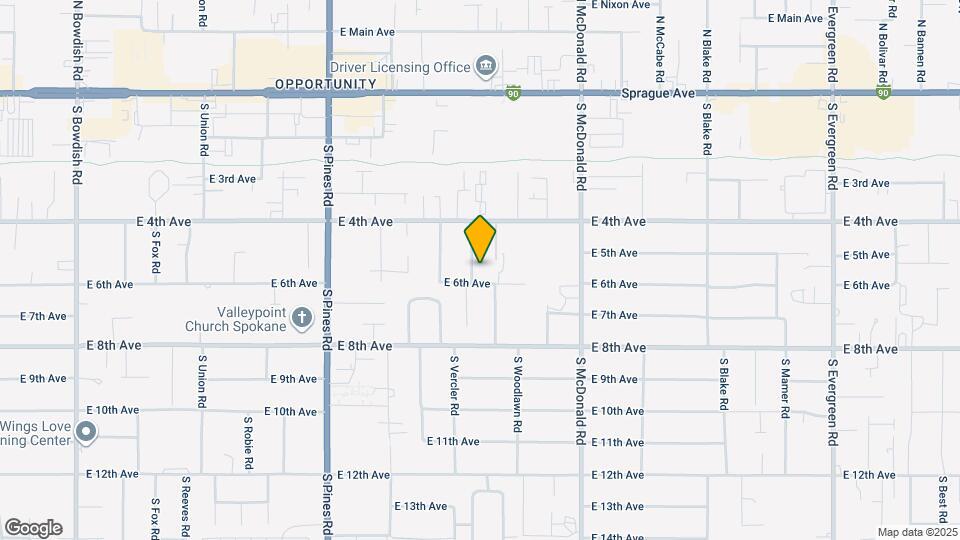 511 S Leta Rd Map and Location Details