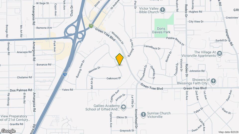 13871 Oakmont Dr Mapa y Detalles de la Ubicación