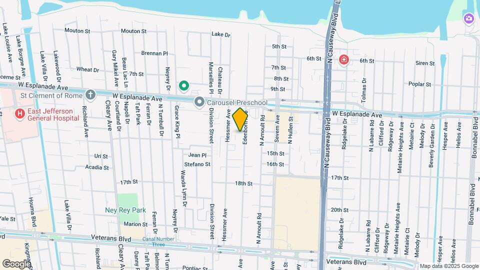Drexel House Mapa y Detalles de la Ubicación