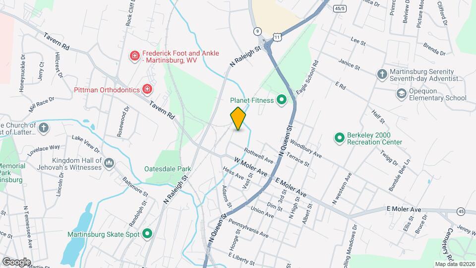 348 Rick St Map and Location Details