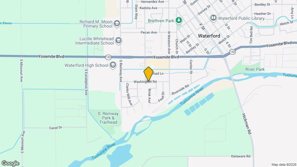 12106 Washington Rd Map and Location Details