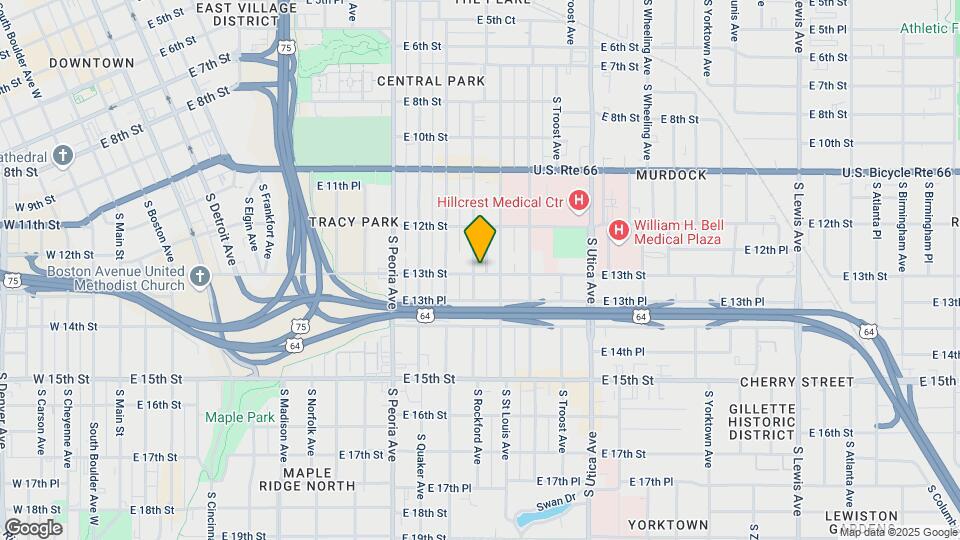 1239 S Rockford St Map and Location Details