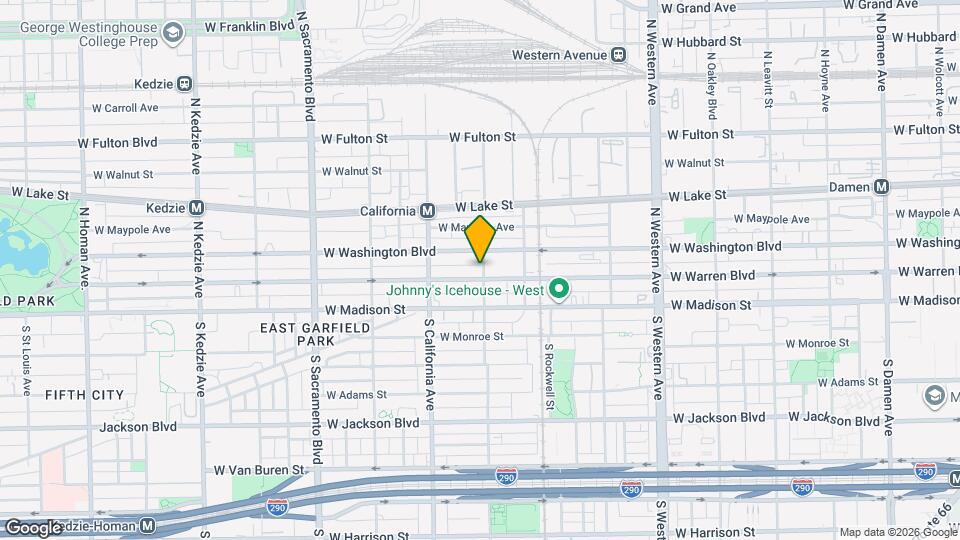 2702 W Warren Blvd, Unit 2702 W Warren Blvd #1 (DUPLEX) Mapa y Detalles de la Ubicación