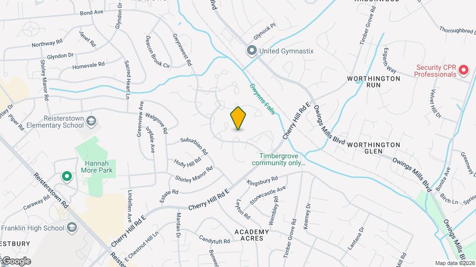 17 Ruddington Ct Map and Location Details