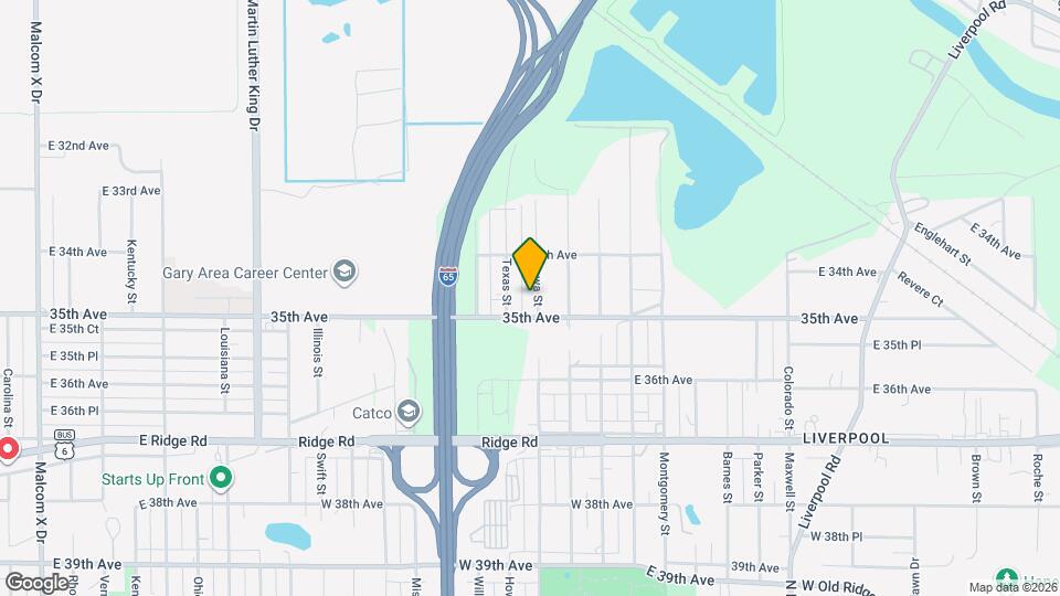 3464 Iowa St Map and Location Details