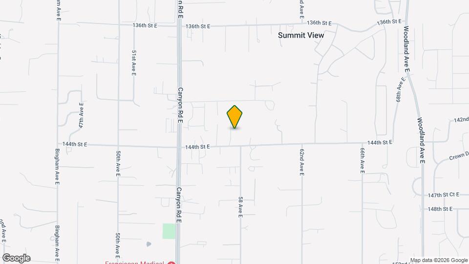 14309 57th Ave E Map and Location Details