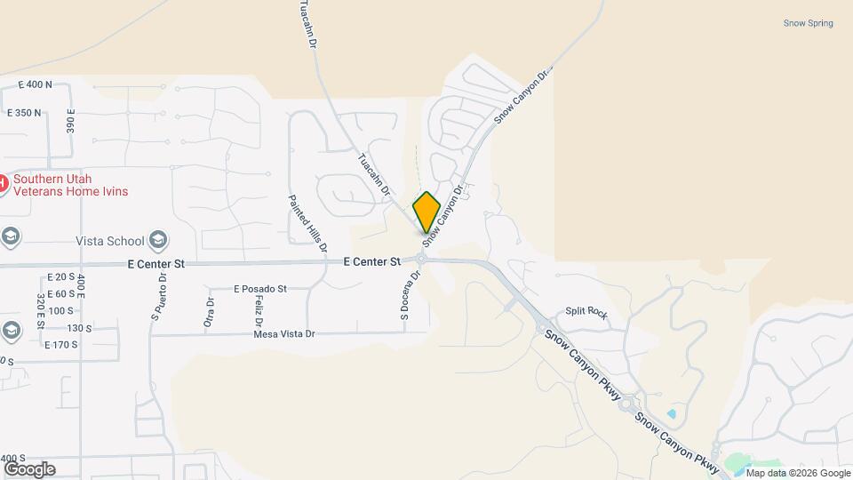 250 Snow Canyon Dr Map and Location Details