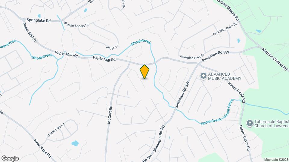 710 Allen's Landing Dr SE Map and Location Details