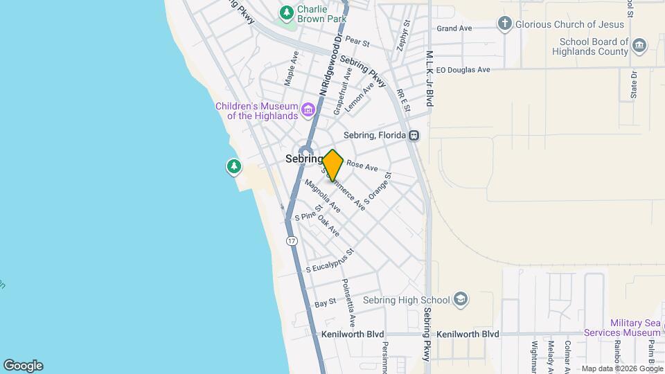 519 S Pine St Map and Location Details