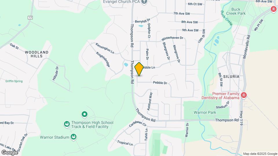 309 Pebble Ln Map and Location Details