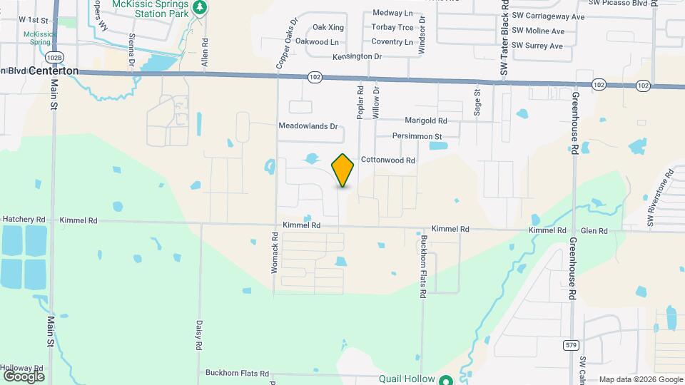 1020 Lakeview Dr Map and Location Details