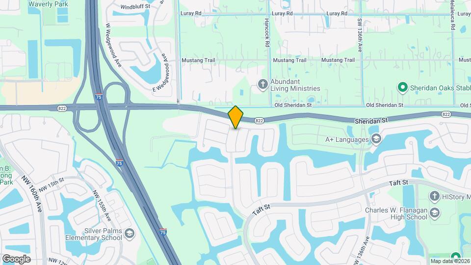 2178 NW 141st Ave Map and Location Details