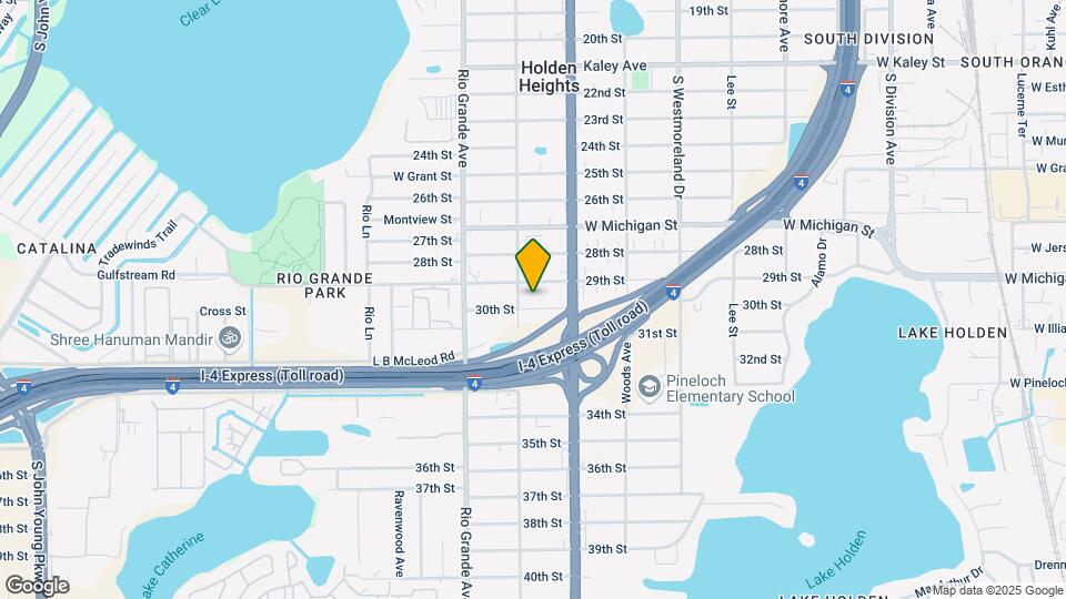 1333 30th St Map and Location Details