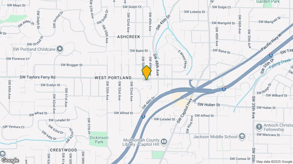 9809 SW 49th Ave Map and Location Details