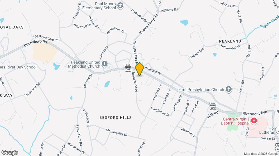 1506 Hamilton Dr Map and Location Details