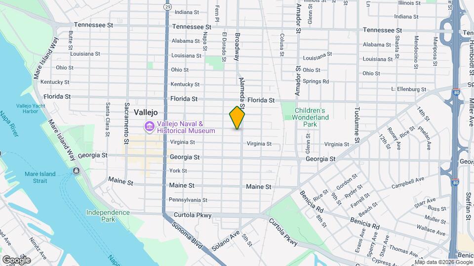 941 Capitol St Map and Location Details