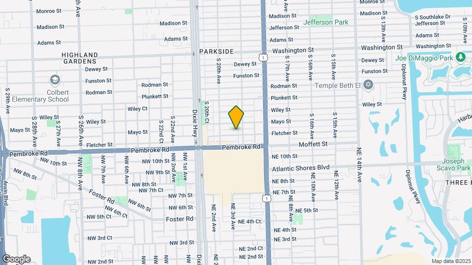 1915 Fletcher St Map and Location Details