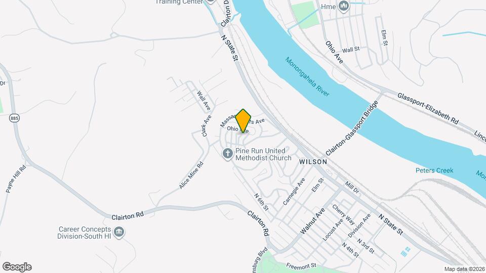 380 Ohio Ave Mapa y Detalles de la Ubicación