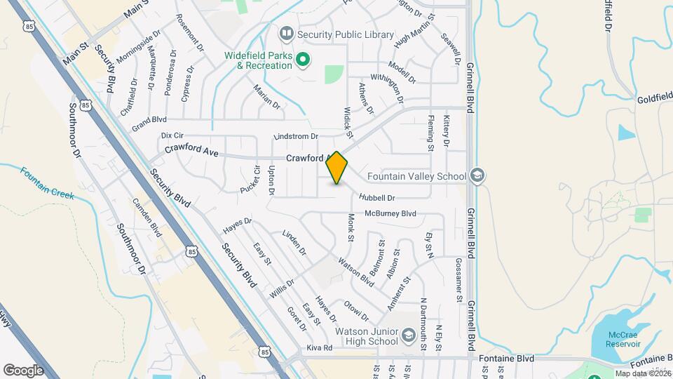750 Rundle Ct Map and Location Details