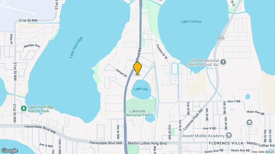 2854 Lake Alfred Rd Map and Location Details