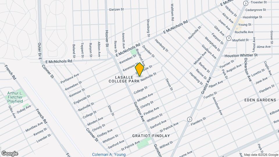 11807 Nashville St Map and Location Details